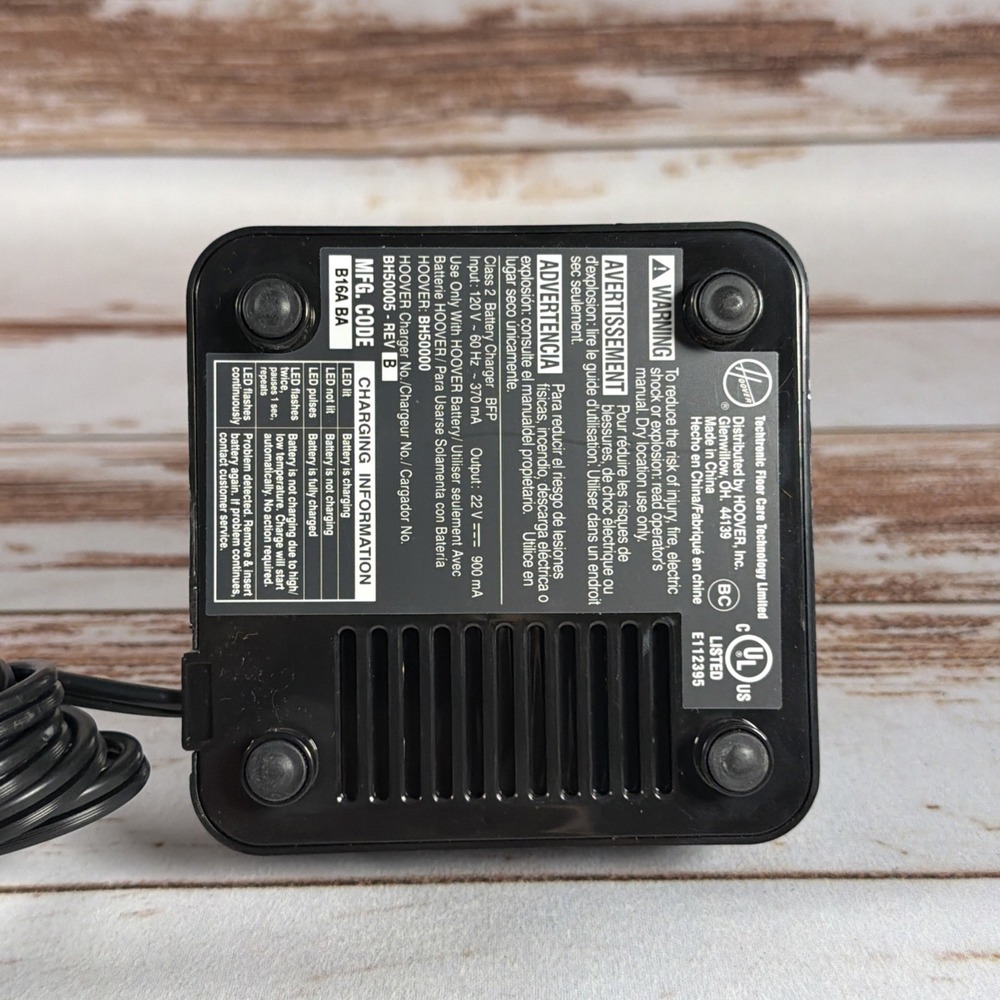 Hoover Linx Battery Charger BH50000 W/ 18V Lithium Ion Battery BH50005 Genuine - Picture 5 of 5